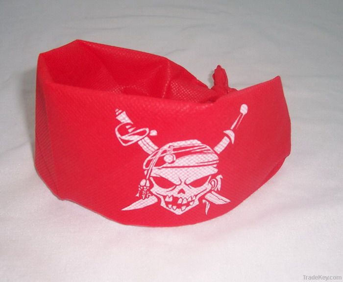plastic pirate hood