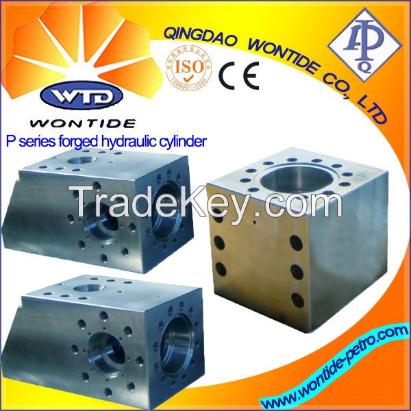 WTD API standard forged  P series hydraulic cylinders for mud pump