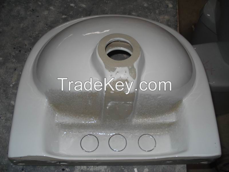 chaozhou ceramic bathroom popular ceramic wall-hung basin