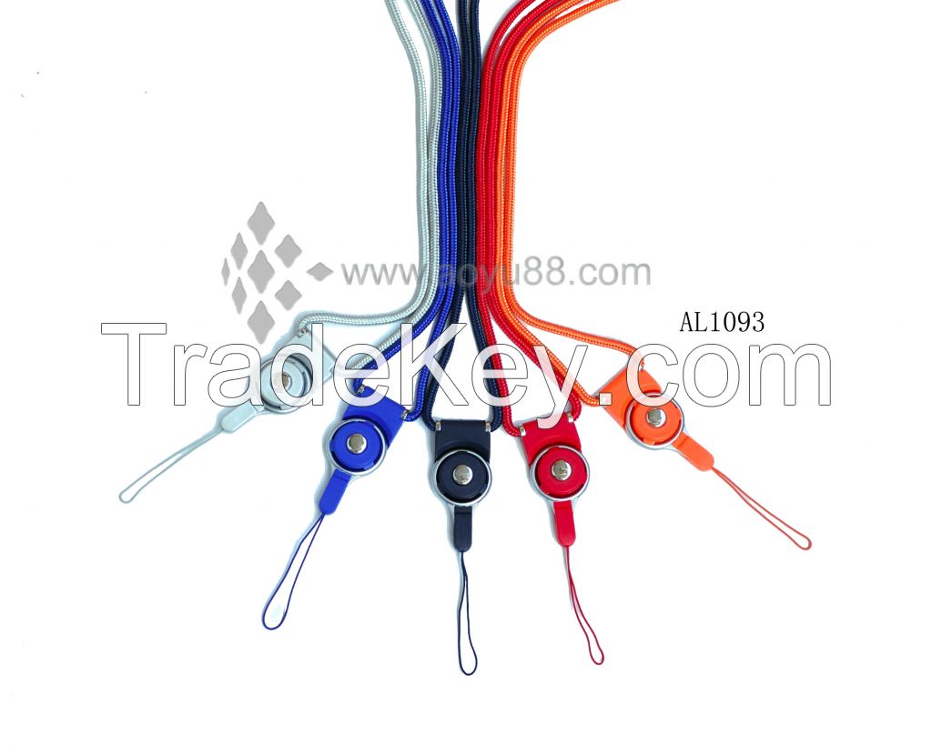 Promotional fashion AZO free 45*0.4cm nylon lanyard wholesale(size can be changed) 