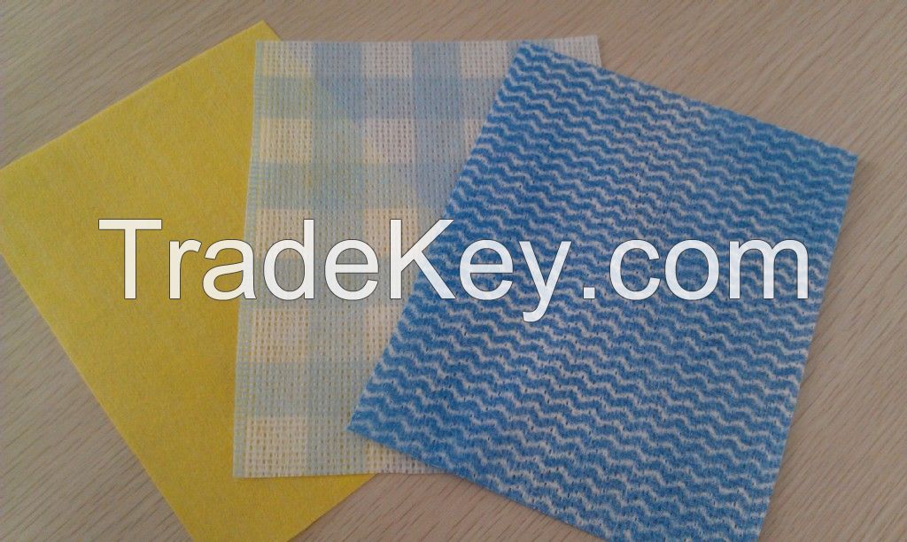 Spunlace non-woven fabric