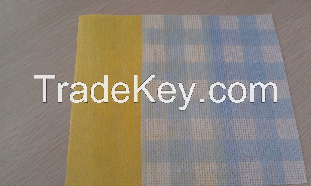 Spunlace non-woven fabric