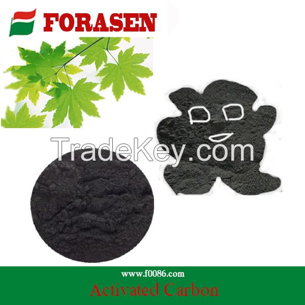 Wood powder activated carbon