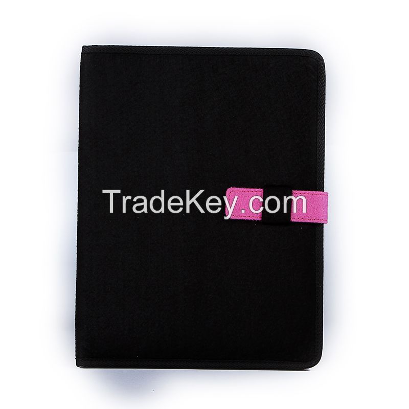 Fleece portfolio folder