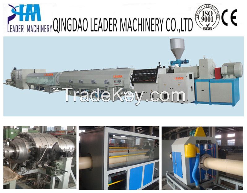 pvc pipe extrusion production line for water supply/drainage