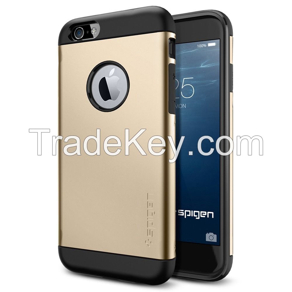 Slim Armor Case For iPhone 6 4.7' SGP SPIGEN Tough Armor Super Protect Shield Shell Hard Back Cover Case For Iphone6