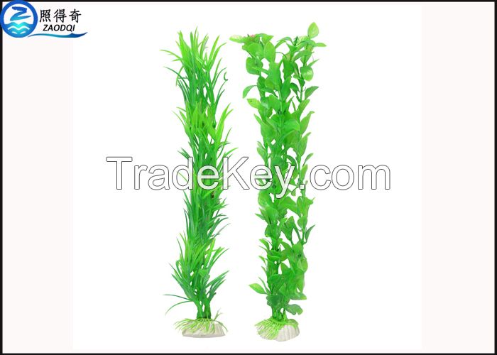 OEM Non-toxic Plastic Simulation Fish Plants / Aquarium Tank Plant 