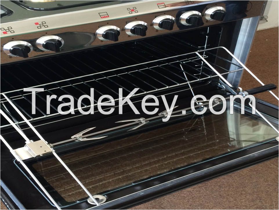 Stainless steel 5 burner gas cooker 