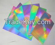 Holographic PET film, BOPA film, transfer film, metallized film, 8-10 Micron PET / nylon film