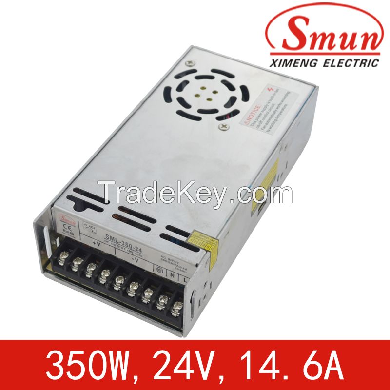 350W12V30Asingle output nonwaterproof ac/dc switching power supply with CE ROSH 2 year warranty for medical treatment