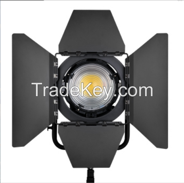 LED spotlight 200W New Bi-Color LED Studio Fresnel Spot Light with 3200K - 5600K Super Electricity Saving