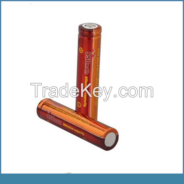 soshine low Resistance li ion 18500 battery 3.7v 1400mah