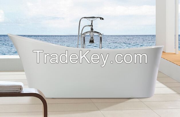 Acrylic freestanding bathtub (JL627)