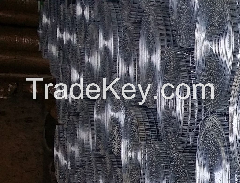 Galvanized welded wire mesh