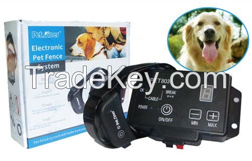 hot sale Factory Outdoor Dog Fence with collars and LCD display
