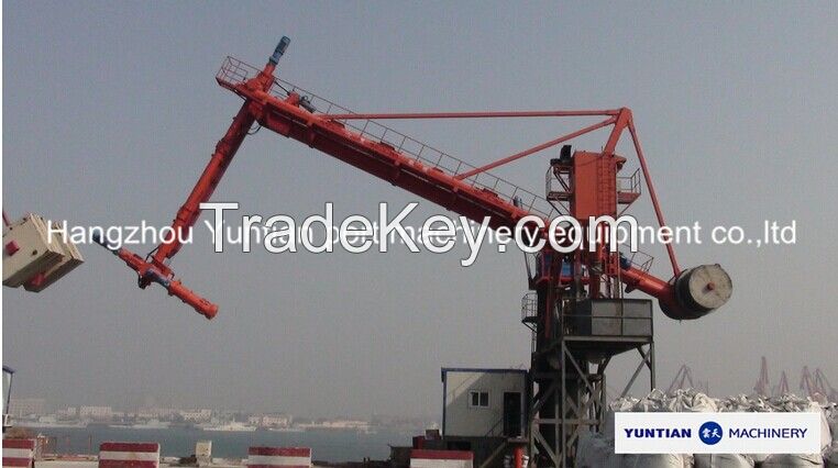 LXS screw ship unloader for bulk material