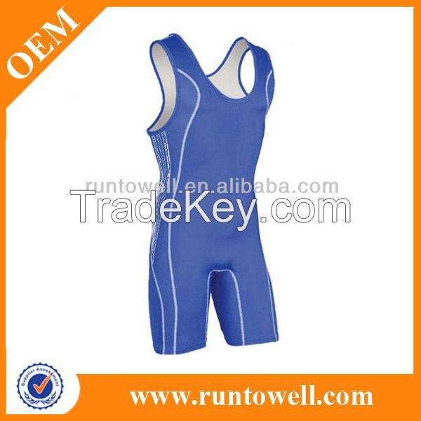 Hot selling high qualit wrestling singlet