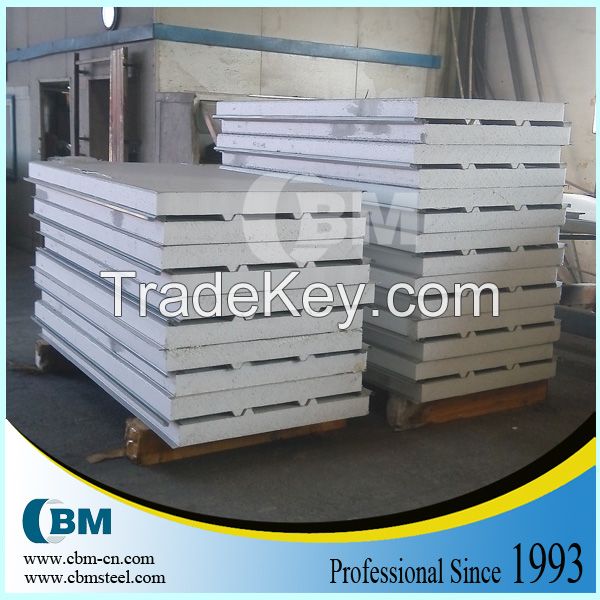 Building Material Fireproof Light Weight EPS Sandwich Panel for Wall