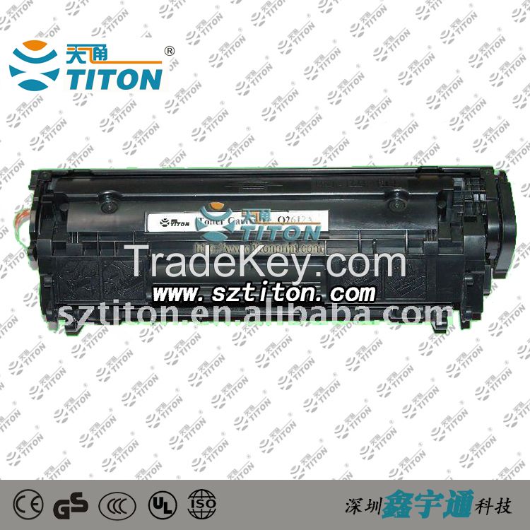 compatible toner cartridge Q2612A for laserjet 1010/1012/1015