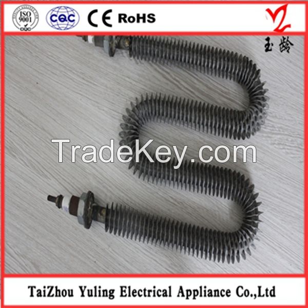 safe and reliable industrial fin Dry Ashing U-tube heating element