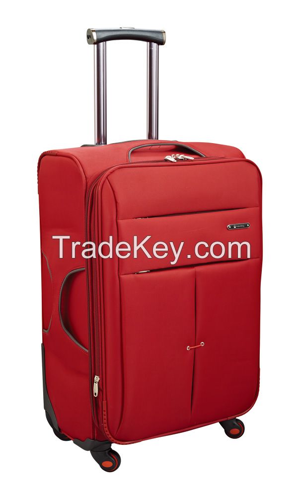 high quality nylon/polyester material travel luggage case