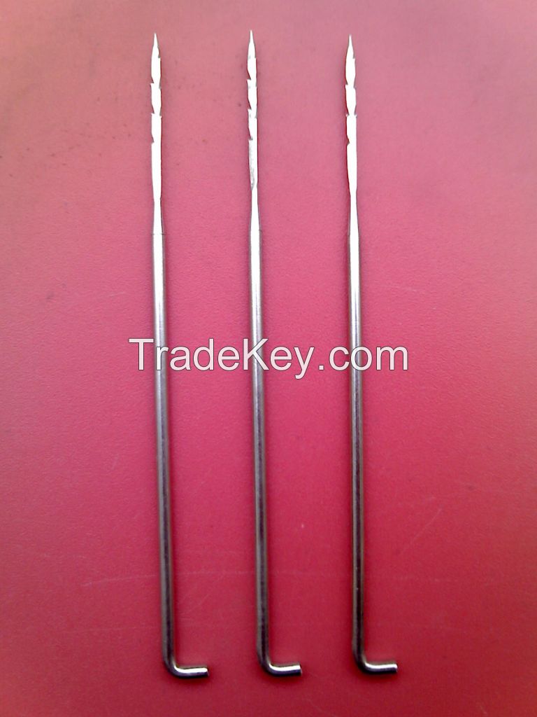 Inverted Barb Needles