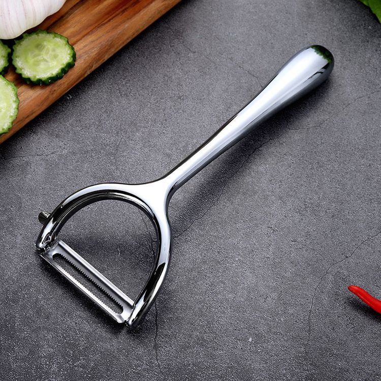 Zinc Alloy Stainless Steel Ultra Sharp Y-shaped Potato Peeler For Fruit Vegetable