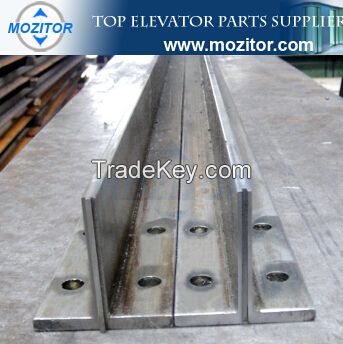 Elevator guide rail|elevator components T50/A guide rail|elevator guide rail factory