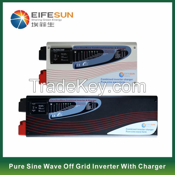  4000W Pure Sine Wave Inverter with Charger DC to AC Power Inverter.