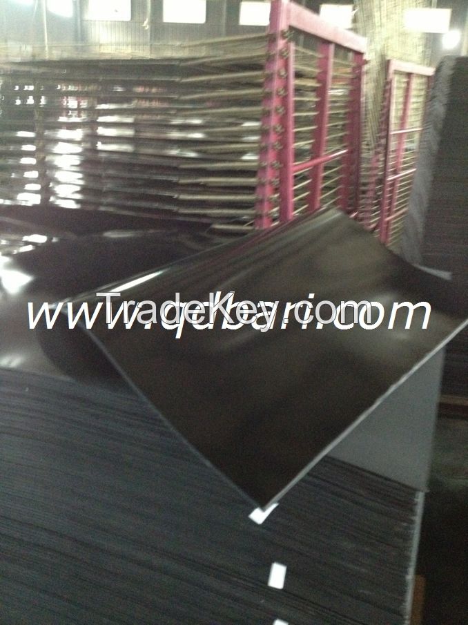 Black Shining Rubber Soling Sheet