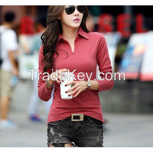 Women polo shirt