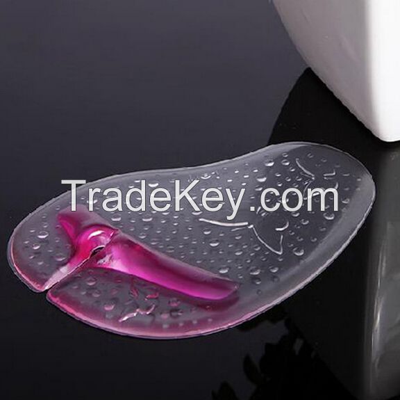 Forefoot slip insoles for high heel shoes