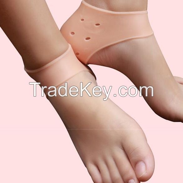 Heel support silicone small insoles for high heel shoes