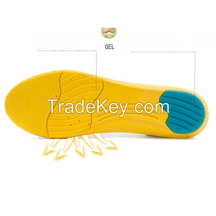 Eco friendly 2 layers anatomical insoles for shoes