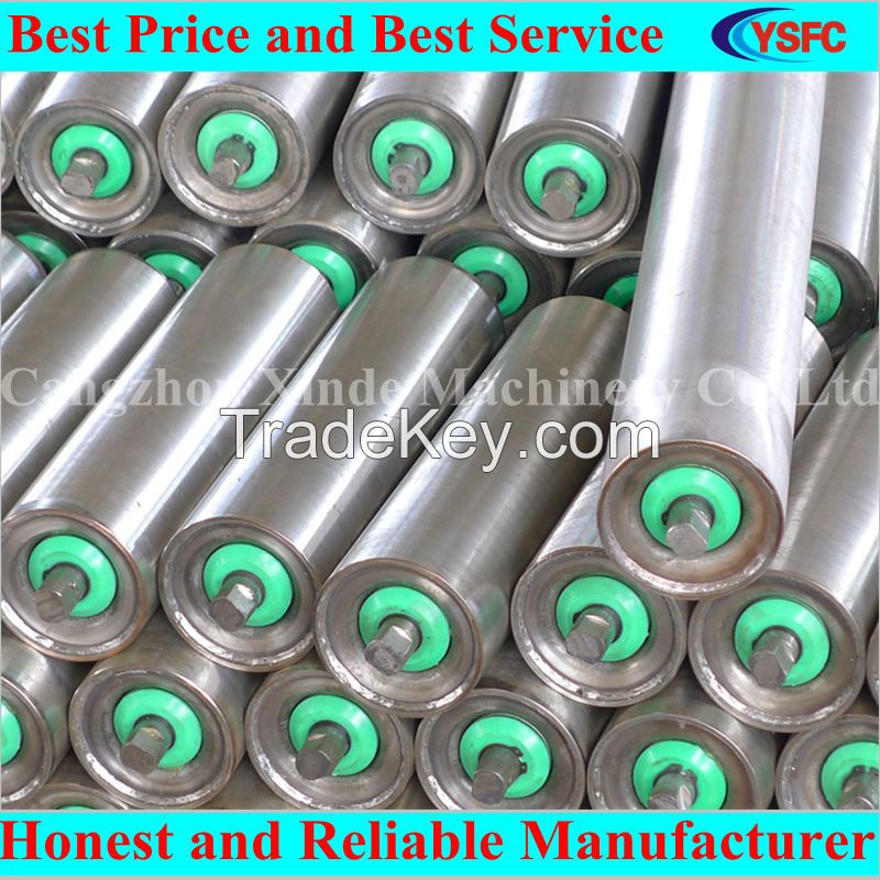 plastic Conveyor roller /  rubber conveyor roller / stainless roller