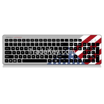 KB-610 new design slim washable usb computer keyboard