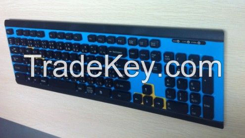 KB-630 Fashion and high quality wired computer keyboard, office business keyboard, support DIY design