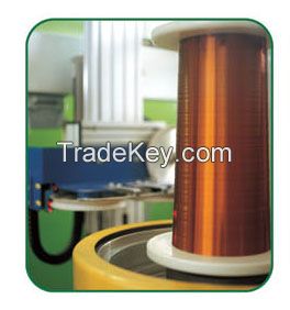 EIW/SB polyesterimide enameled round copper wire,class 180,with a bonding layer