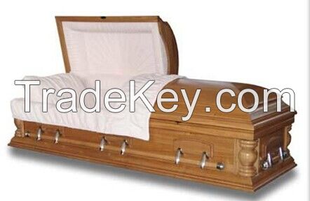 wooden casket