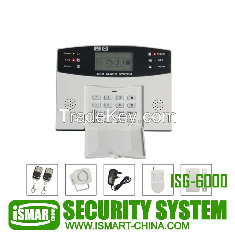 wireless GSM home alarm system