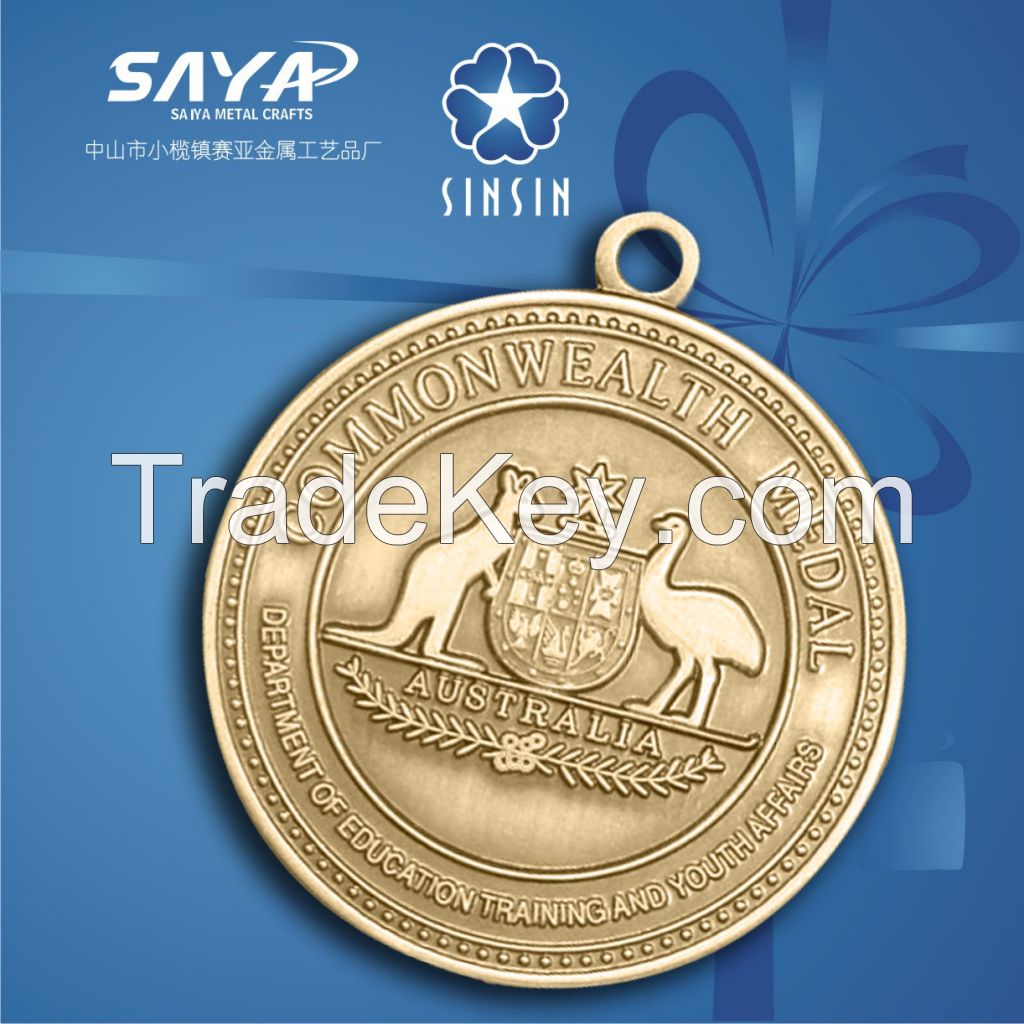 Custom design metal medal for sport