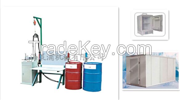 polyurethane foam packaging machine