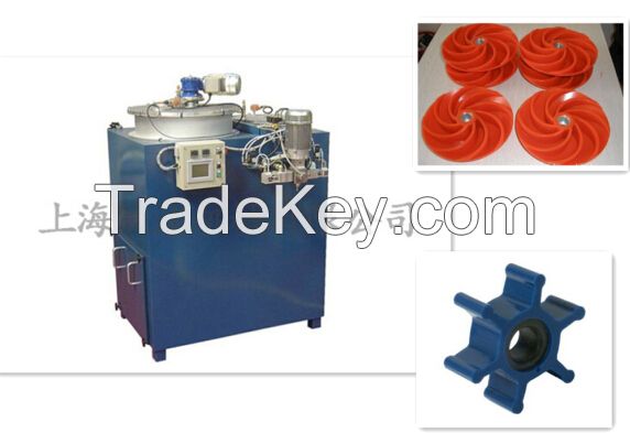 polyurethane sealing strip dumbbell roller tire wheel casting machine