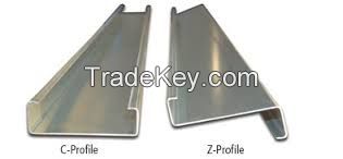 GI  PURLINS  Z & C Sections