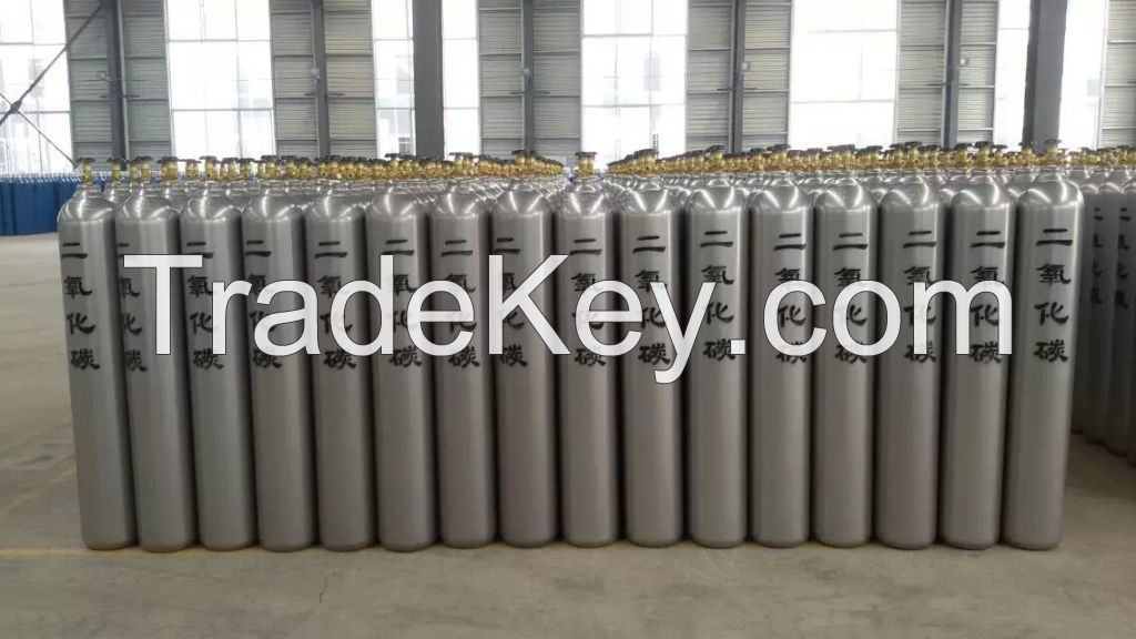 40L empty seamless gas cylinder for CO2