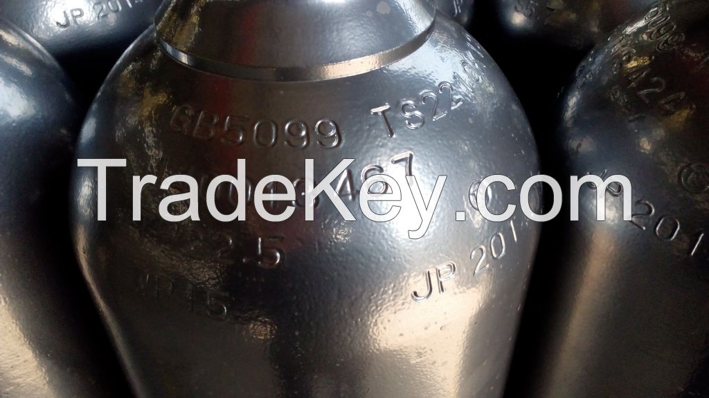 40L empty seamless gas cylinder for CO2