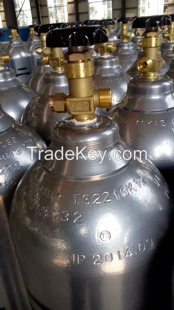 40L empty seamless gas cylinder for CO2