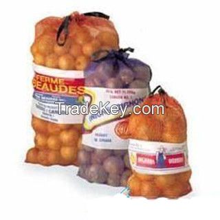 Raschel mesh bag for potato