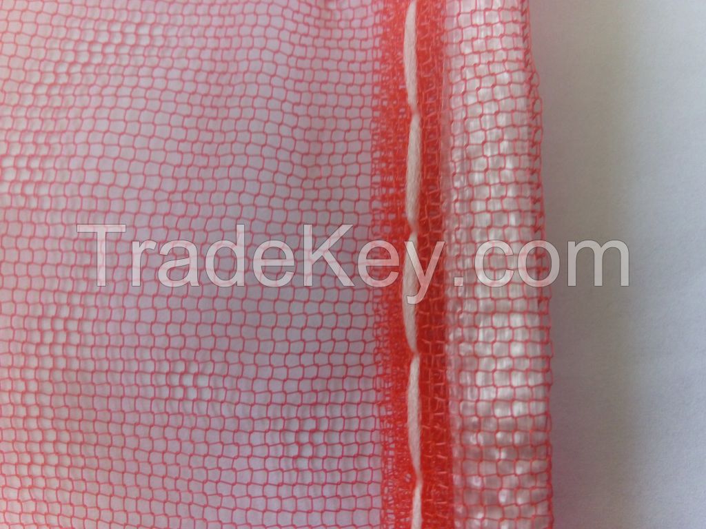 PVC hot stamping drawstring mesh bag