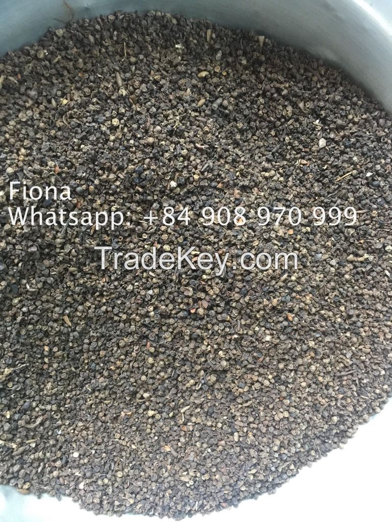 Pinhead black pepper with good price from Vietnam